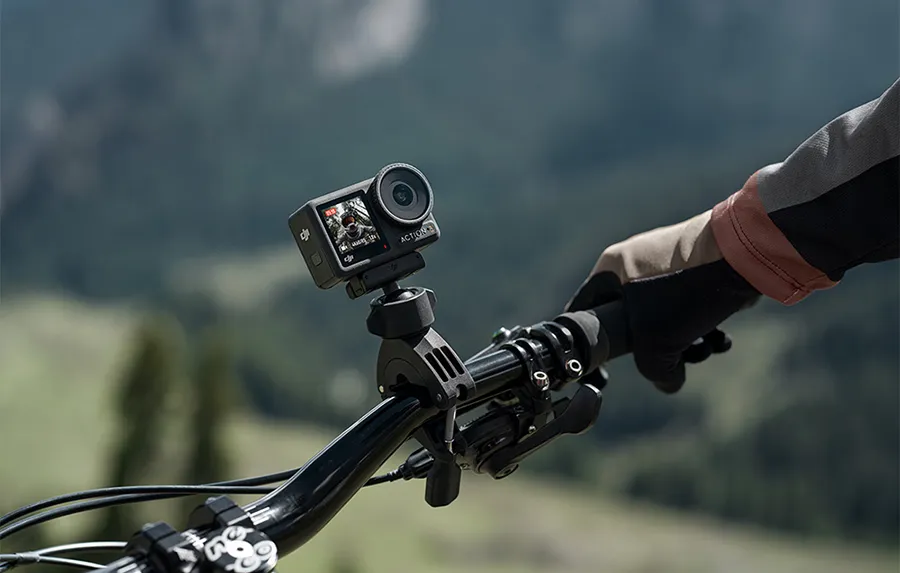 Mocowanie DJI Mini na kierownicę rowerową do Osmo Action 3, 4